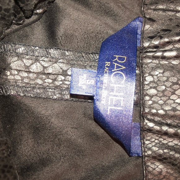 RACHEL ROY - Snakeskin look and feel in Deep Black - Picture 7 of 11